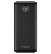 Батарея универсальная Canyon PB-2002 20000mAh, PD/20W, QC/3.0, Black (CNE-CPB2002B)