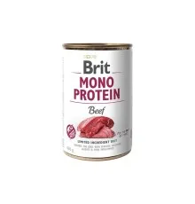 Влажный корм для собак Brit Care Mono Protein Beef с говядиной (8595602555338)