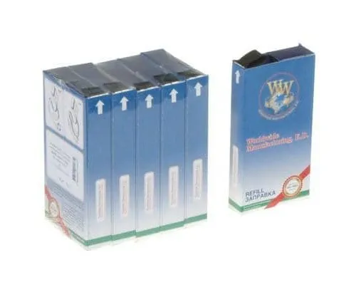 Стрічка до принтерів 13мм х 12м Refill STD Black*5шт (л/м) WWM (R13.12HM5)