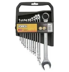 Набор инструментов Topex ключей комбинированных 6-22 мм, 12 шт. (35D375)