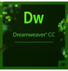 ПО для работы с WEB Adobe Dreamweaver CC teams Multiple/Multi Lang Lic Subs New 1Year (65297796BA01A12)