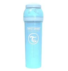 Бутылочка для кормления Twistshake антиколиковая 330 мл, светло-голубая (69871)