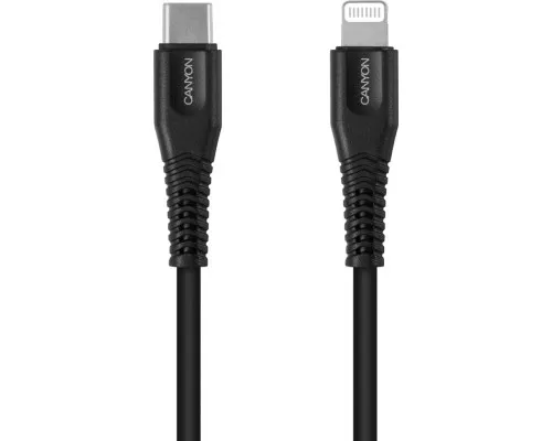 Дата кабель USB Type-C to Lightning 1.2m MFI Black Canyon (CNS-MFIC4B)