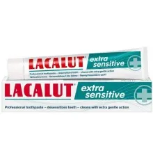 Зубна паста Lacalut Extra Sensitive 75 мл (4016369546147)