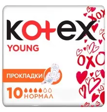 Гигиенические прокладки Kotex Young Normal 10 шт. (5029053542881)