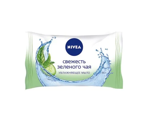 Тверде мило Nivea Зелений чай та огірок 90 г (4005808824311/4005808177196)