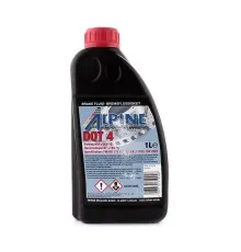 Тормозная жидкость Alpine Brake Fluid DOT 4 1л (1107-1)