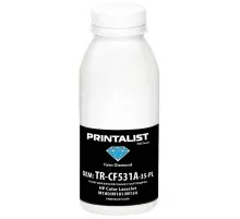 Тонер HP CLJ M180/M181/M154 35г Cyan Printalist (TR-CF531A-35-PL)