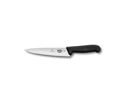 Кухонний ніж Victorinox Fibrox Carving 19 см Black (5.2003.19)