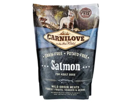 Сухий корм для собак Carnilove Adult Salmon 1.5 кг (8595602508914)