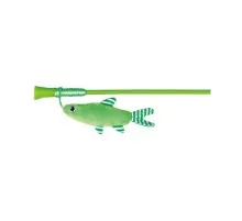 Іграшка для котів Trixie Паличка з плюшевою рибкою 42 см (4047974457429)