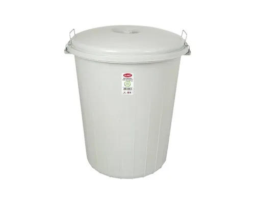 Контейнер для сміття Planet Household №4 сірий 70 л (6835)