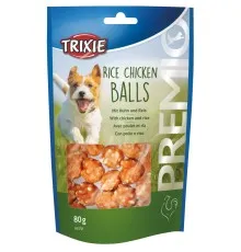 Лакомство для собак Trixie Premio Rice Chicken Balls рис/курица 80 г (4011905317014)