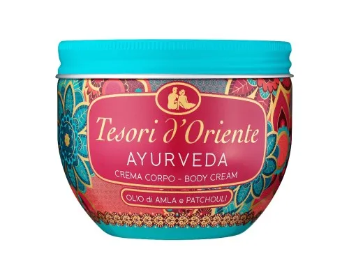 Крем для тіла Tesori dOriente парфумований Аюрведа олія амли та пачулі 300 мл (8008970047362)