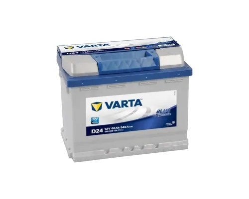 Акумулятор автомобільний Varta 60Ач Blue Dynamic D24 (560408054)