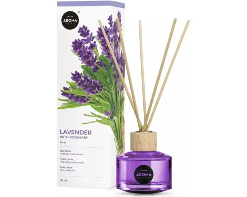 Аромадиффузор Aroma Home Basic Line - Lavender with Rosemary 50 мл (5907718927634)