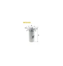 Фильтр топливный Wixfiltron WF8445