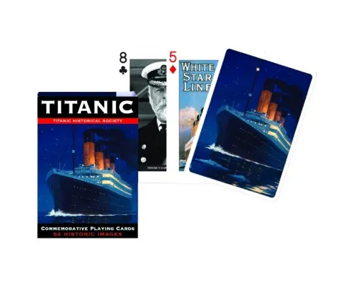 Гральні карти Piatnik Титанік, 1 колода х 55 карт (PT-142314)