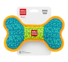 Іграшка для собак WAUDOG Fun Кістка 20х12 см блакитна (62082)