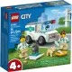 Конструктор LEGO City Фургон ветеринарной скорой помощи 58 деталей (60382)