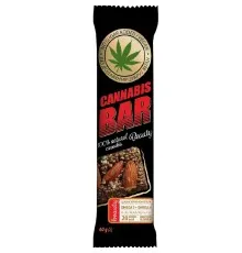 Батончик Вітапак Cannabis Bar с миндалем + семена каннабиса 40г (4820113926167)