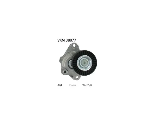 Натяжитель ремня с роликом SKF VKM 38077