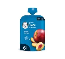 Дитяче пюре Gerber яблуко-персик 150 г (8595139797218)
