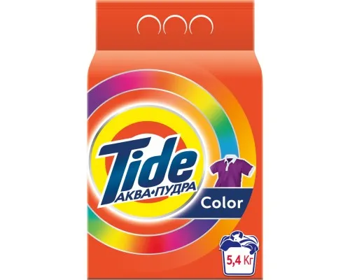 Стиральный порошок Tide Аква-Пудра Color 5.4 кг (8006540535158)