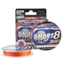 Шнур Favorite Smart PE 8x 150м 1.5/0.202mm 17lb/11.4kg Red Orange (1693.10.84)