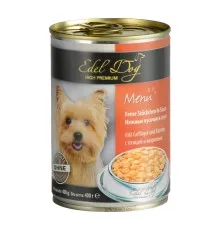 Консерви для собак Edel Dog птах та морква в соусі 400 г (4003024177037)