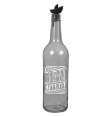 Бутылка для масла Herevin Transparent Grey 0.75 л (151144-146)