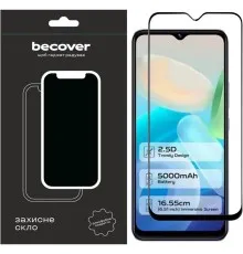 Скло захисне BeCover Vivo Y02/Y02A Black (709275)