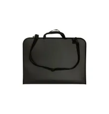 Папка - портфель Cool For School А3 пластиковий на блискавці, чорний (CF30004)