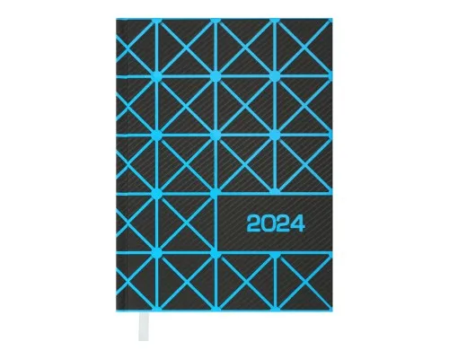 Тижневик Buromax датований 2024 LINEA A5 синій (BM.2151-02)