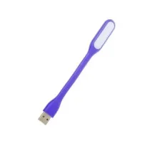 Лампа USB Optima LED, гнучка, 2 шт, фіолетовий (UL-001-VI2)