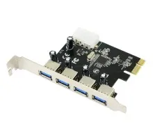 Контролер Dynamode USB 3.0 4 ports to PCI-E (USB3.0-4-PCIE)