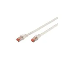 Патч-корд 3м, CAT 6 S-FTP, AWG 27/7, LSZH, white Digitus (DK-1644-030/WH)