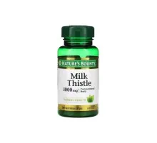 Трави Nature's Bounty Розторопша, 1000 мг, Milk Thistle, 50 гелевих капсул (NRT-01947)