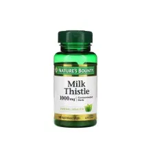 Травы Nature's Bounty Расторопша, 1000 мг, Milk Thistle, 50 гелевых капсул (NRT-01947)