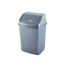 Контейнер для мусора Алеана Серый 10 л (алн 122063/сірий)