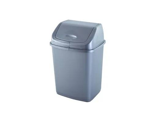 Контейнер для мусора Алеана Серый 10 л (алн 122063/сірий)