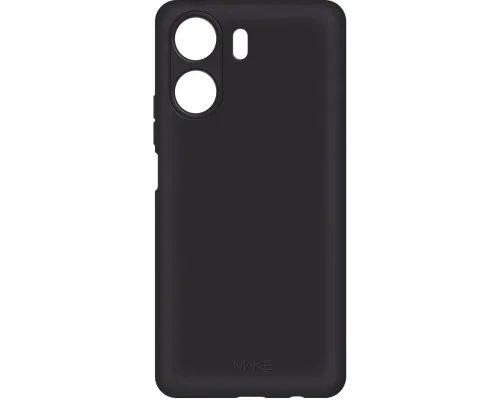 Чехол для мобильного телефона MAKE Xiaomi Redmi 13C/Poco C65 Skin Black (MCS-XR13C/PC65BK)