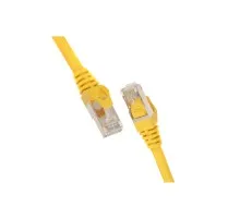 Патч-корд 1м S/FTP Cat 6 CU PVC 26AWG 7/0.16 yellow 2E (2E-PC6SFTPCOP-100YLW)