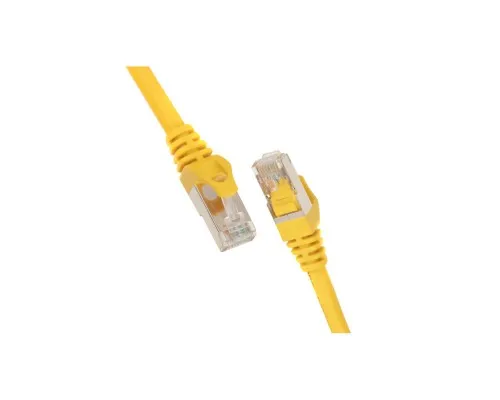 Патч-корд 1м S/FTP Cat 6 CU PVC 26AWG 7/0.16 yellow 2E (2E-PC6SFTPCOP-100YLW)