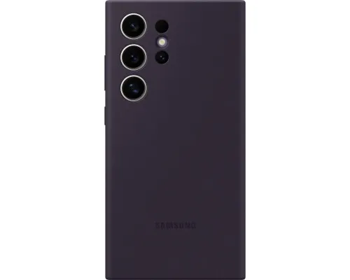 Чохол до мобільного телефона Samsung Galaxy S24 Ultra (S928) Silicone Case Dark Violet (EF-PS928TEEGWW)