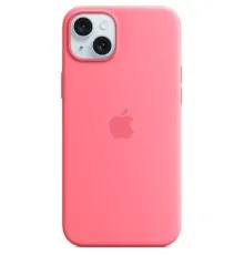 Чехол для мобильного телефона Apple iPhone 15 Plus Silicone Case with MagSafe - Pink,Model A3124 (MWNE3ZM/A)