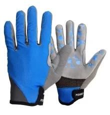 Велоперчатки PowerPlay 6566 Сині L (SALE_6566_L)
