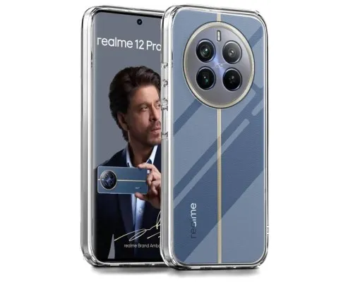 Чохол до мобільного телефона BeCover Realme 12 Pro 5G Transparancy (711186)