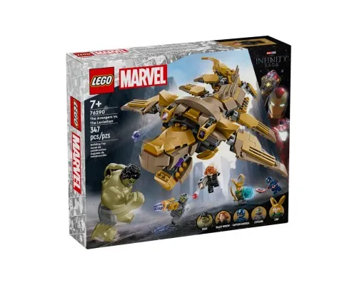 Конструктор LEGO Marvel Месники проти Левіафана (76290)