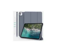 Чохол до планшета BeCover Tri Fold Soft TPU Silicone Apple iPad Pro 13" M4 2024 Purple (711754)